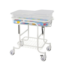 Stainless Steel Beauty Design Hospital Baby Cot/Baby Trolley